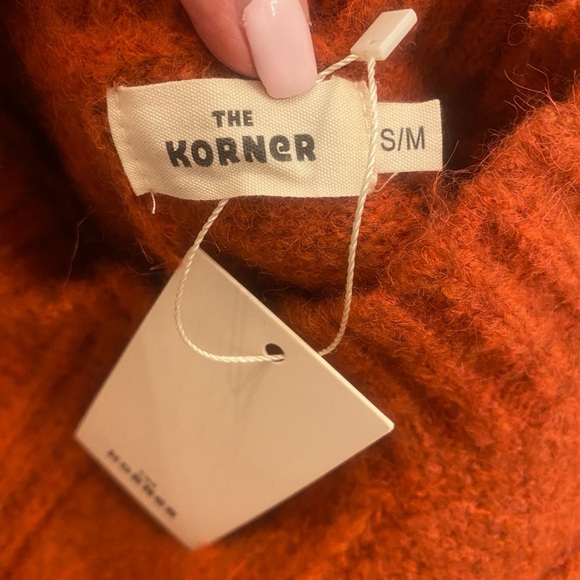 Women’s Burnt Orange Cable Knit Vest Acrylic New Size small/medium - Picture 10 of 10